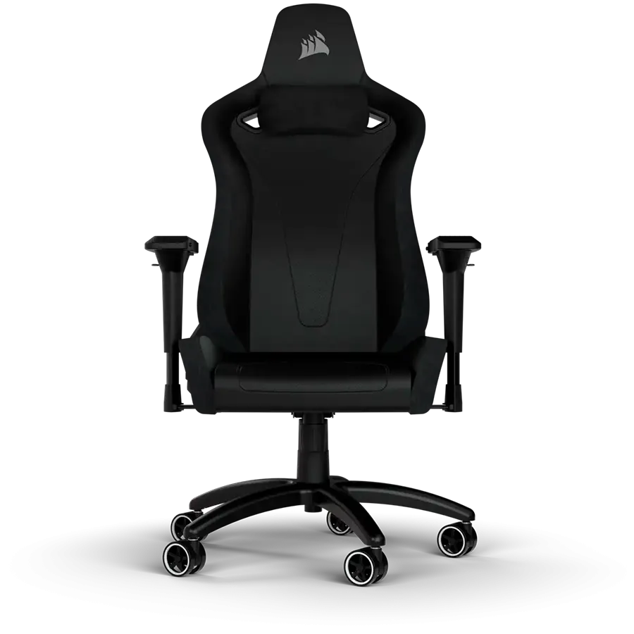 CORSAIR TC200 Leatherette Gaming Chair, Standard Fit - Black – купить недорого с доставкой по Алматы и Казахстану