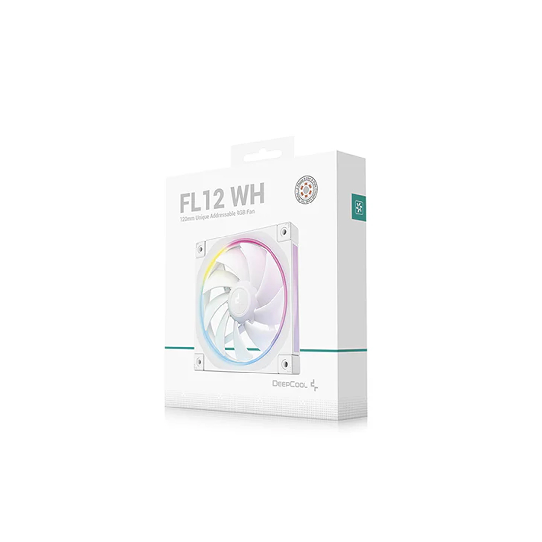 Кулер для компьютерного корпуса Deepcool FL12 WH – купить недорого с доставкой по Алматы и Казахстану фото 3