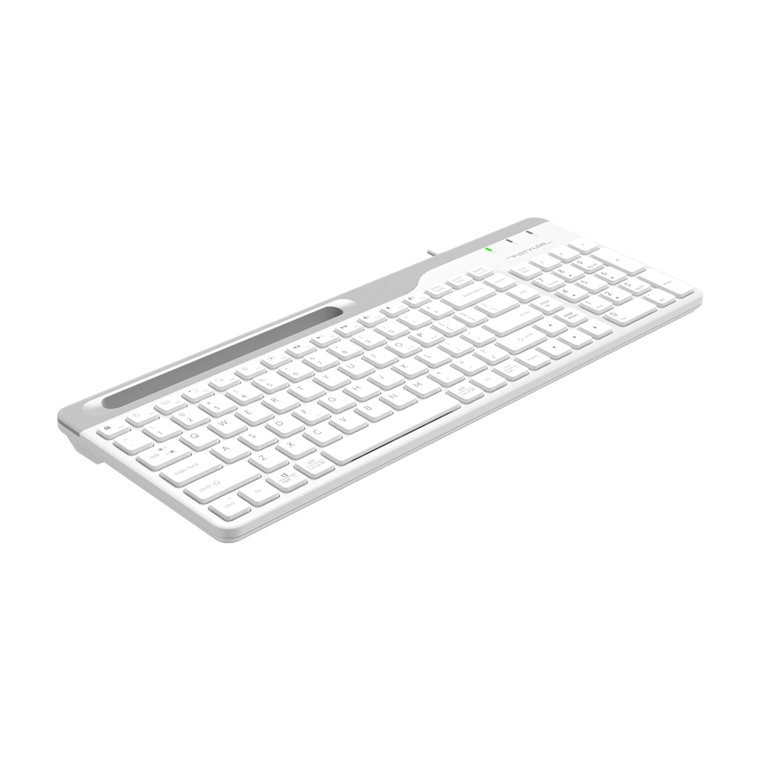 Клавиатура мембранная проводная A4Tech Fstyler FK25, белая