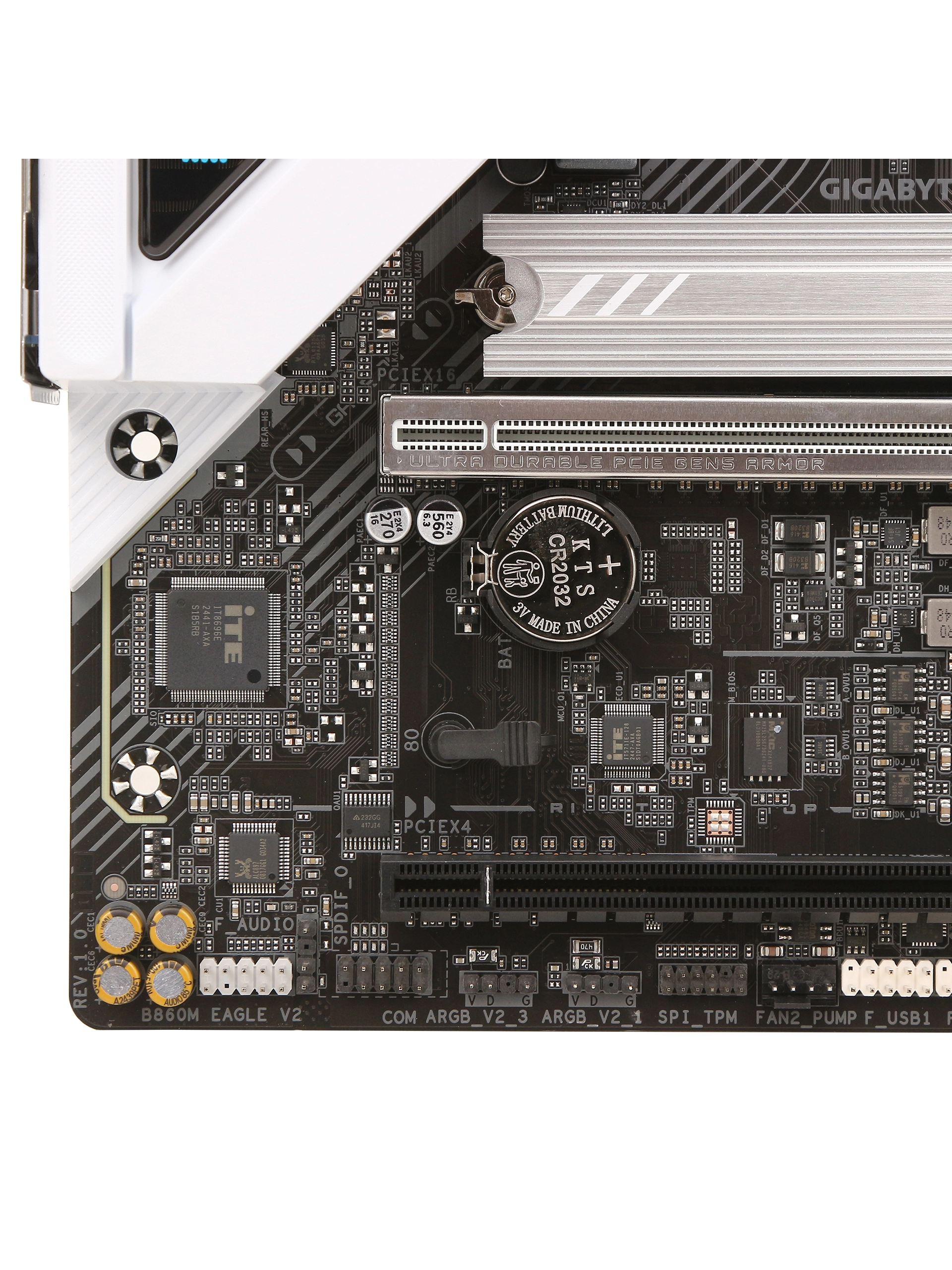 Материнская плата Gigabyte B860M EAGLE V2 LGA1851 B860 DDR5 Micro ATX фото 4