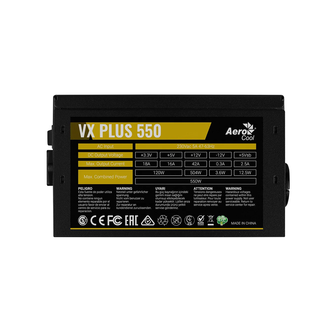 Блок питания Aerocool VX PLUS Stealth 550 – купить недорого с доставкой по Алматы и Казахстану фото 3