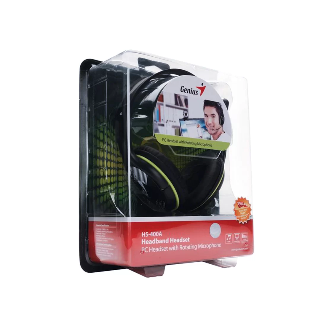 Гарнитура Genius HS-400A – купить недорого с доставкой по Алматы и Казахстану фото 3