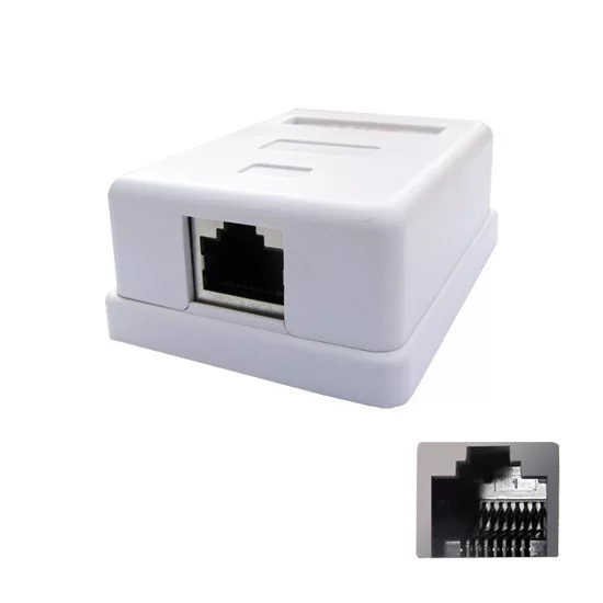 Розетка Настенная телекоммуникационная 1 Модуль SHIP A185-1 – купить недорого с доставкой по Алматы и Казахстану