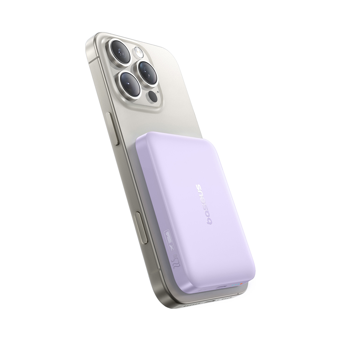 Внешний аккумулятор Baseus EnerFill FM11 Ultra-Mini 10000mAh 22.5W Purple (P1008210E513- – купить недорого с доставкой по Алматы и Казахстану
