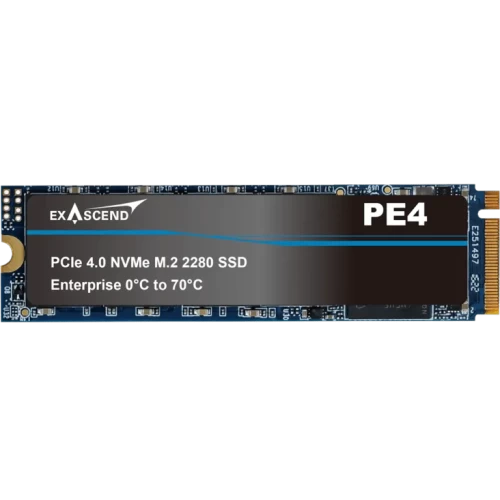 SSD-накопитель Exascend PE4 3840GB M.2 2280 PCIe 4.0 NVMe (EXPE4M3840GB)