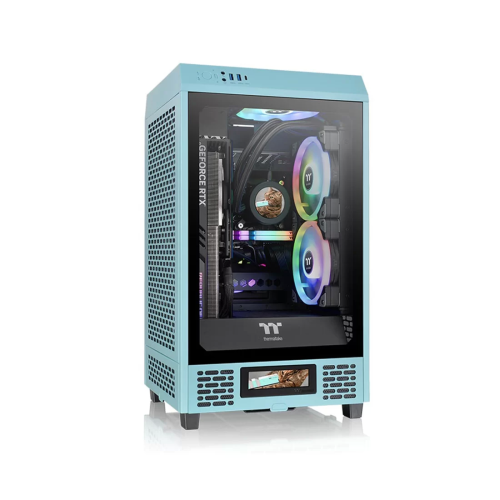Корпус Thermaltake The Tower 200, Turquoise