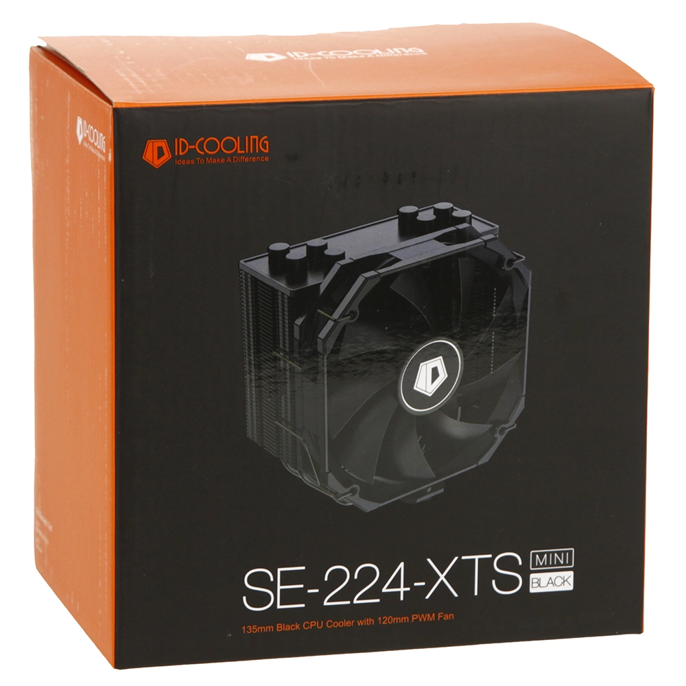 Кулер ID-Cooling SE-224-XTS Mini Black – купить недорого с доставкой по Алматы и Казахстану фото 4