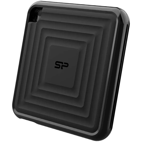 Внешний SSD Silicon Power PC60 1TB USB 3.2 Gen 2 Type-C Черный (SP010TBPSDPC60CK)