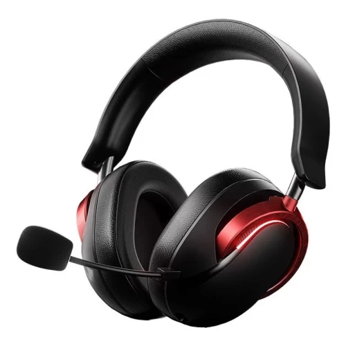 Гарнитура беспроводная AULA A700 Black & Red, ANC, 50mm,1500mAh, ANC, чёрная/красная — купить в Казахстане | neom.kz