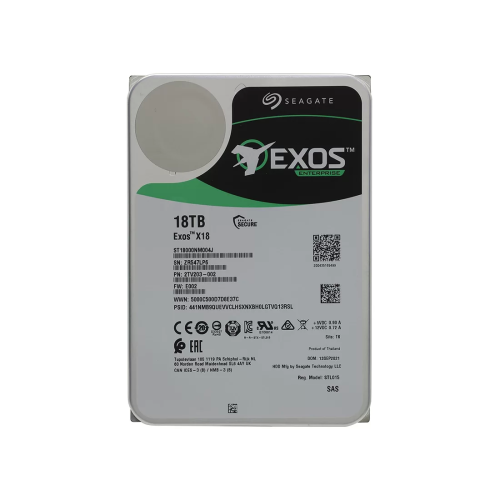 Жесткий диск Seagate Exos X18 ST18000NM004J 18TB SAS – купить недорого с доставкой по Алматы и Казахстану
