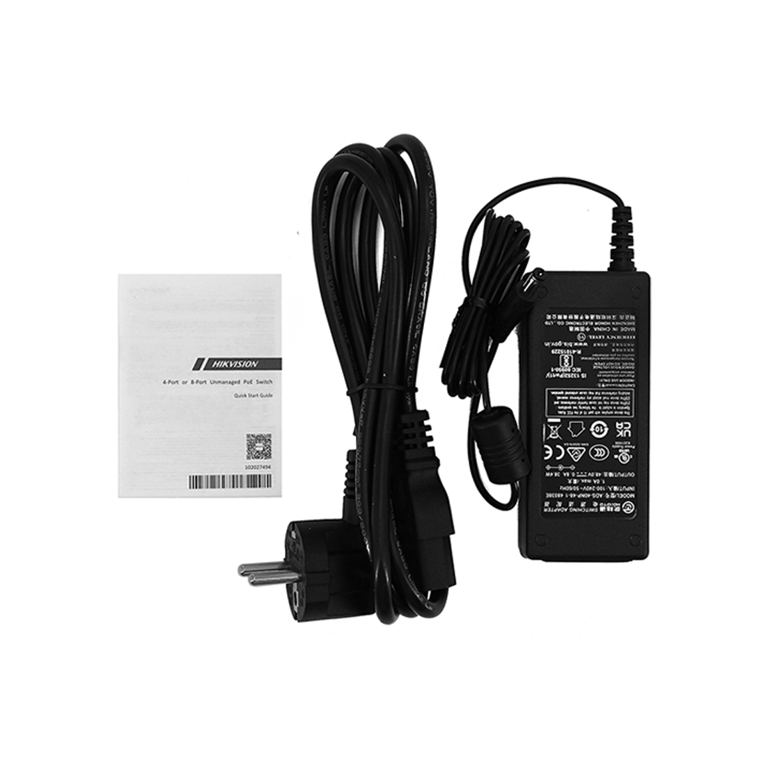 Коммутатор Hikvision DS-3E0505HP-E, 5 портов 1 Гбит/с, PoE, неуправляемый – купить недорого с доставкой по Алматы и Казахстану