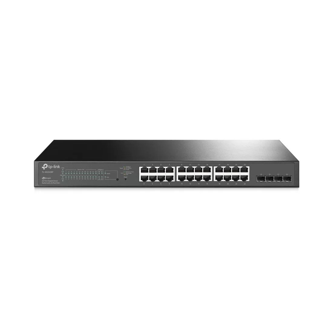 Коммутатор TP-Link TL-SG2428P, 24 порта 1 Гбит/с, 4×SFP, PoE+, управляемый L3 – купить недорого с доставкой по Алматы и Казахстану фото 2