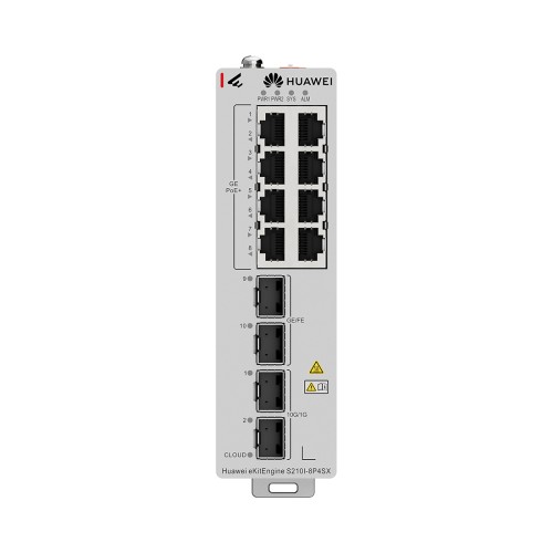 Коммутатор Huawei S210I-8P4SX, 8 портов 1 Гбит/с, 2×SFP, 2×SFP+, PoE+, управляемый L2+ — купить в Казахстане | neom.kz