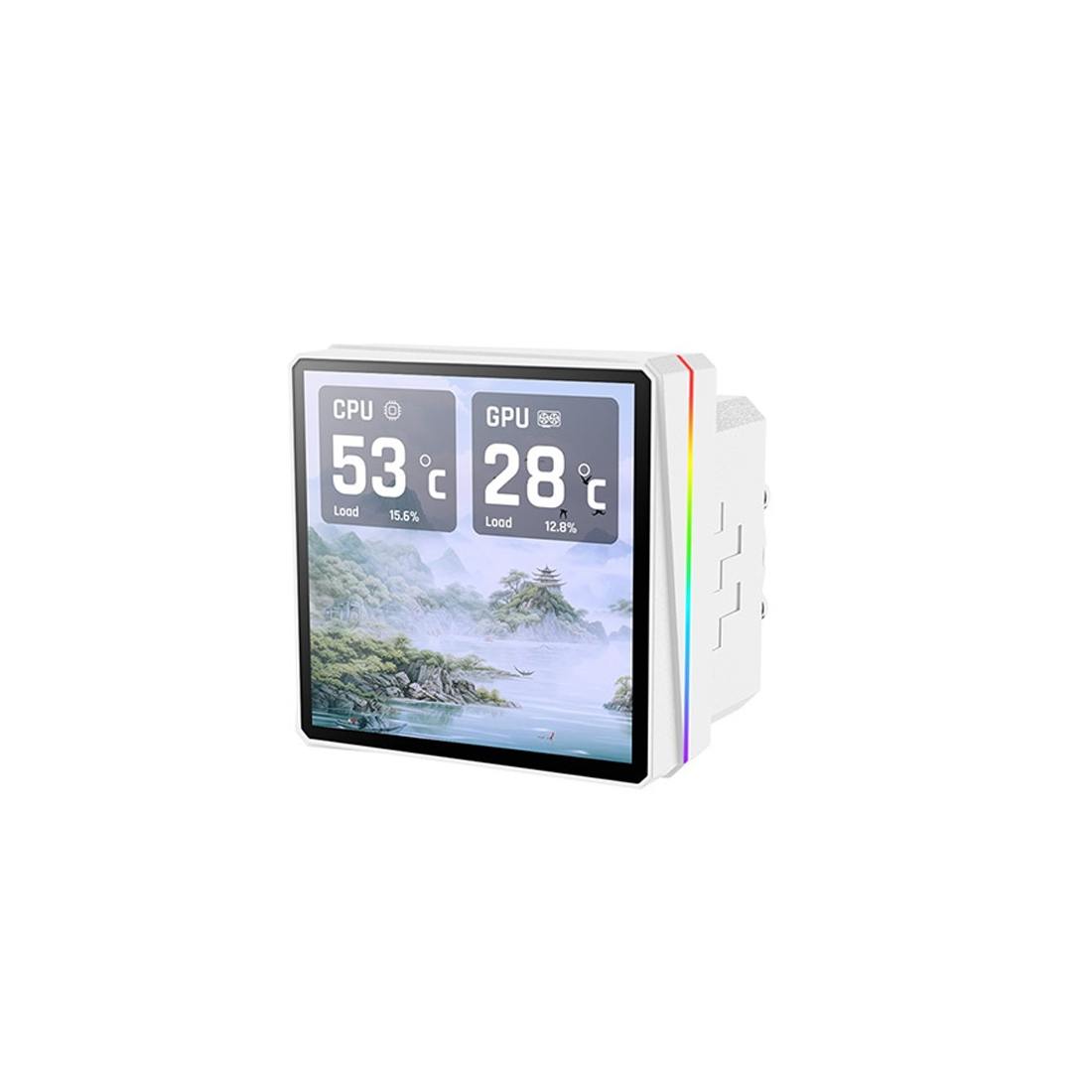 Система водяного охлаждения Thermaltake TH360 V3 Ultra ARGB Sync Snow Edition 360 мм – купить недорого с доставкой по Алматы и Казахстану фото 2