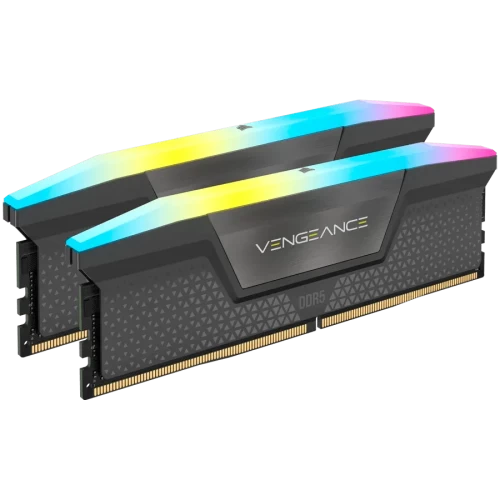 Комплект оперативной памяти Corsair Vengeance RGB 32GB (2 x 16GB) DDR5-6400 DIMM CL32 (CMH32GX5M2B6400Z32) — оперативная память RAM