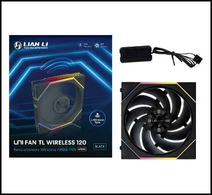 Вентилятор для корпуса Lian Li UNI FAN TL 120 Wireless ARGB 120mm Black G99.12TL1W1B.00 — купить в Казахстане | neom.kz