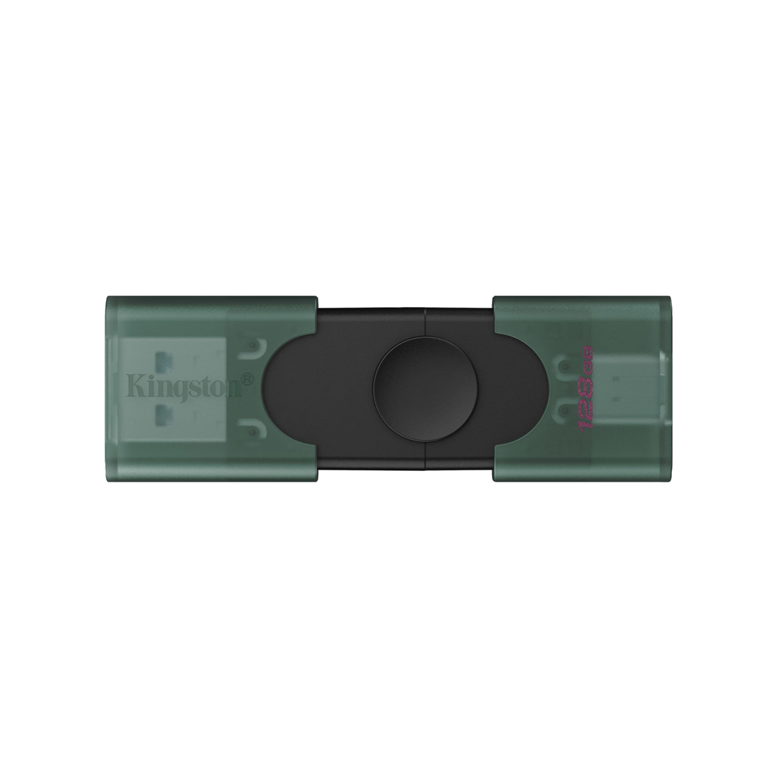 Флэш-накопитель Kingston 128Gb USB3.2 Gen2 + Type-C, Data Traveler Duo (Black) – купить недорого с доставкой по Алматы и Казахстану