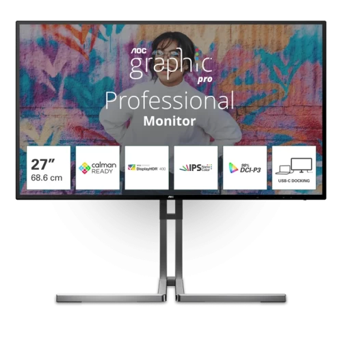 Монитор AOC U27U3CV 28" 4K Nano IPS 60Hz (U27U3CV) — купить в Казахстане | neom.kz