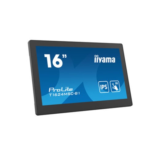Монитор Iiyama T1624MSC-B1 16" FHD IPS 60Hz (T1624MSC-B1) — купить в Казахстане | neom.kz