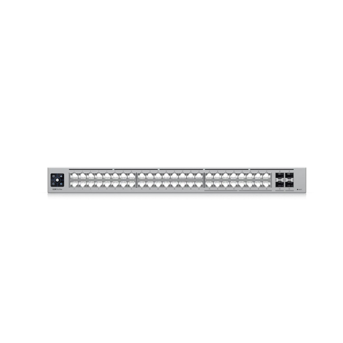 Коммутатор Ubiquiti USW-PRO-MAX-48, 32 порта 1 Гбит/с, 16 портов 2.5 Гбит/с, 4×SFP+, управляемый L3 – купить недорого с доставкой по Алматы и Казахстану фото 2