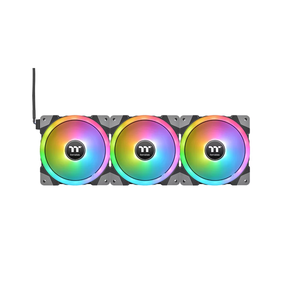 Кулер для компьютерного корпуса Thermaltake SWAFAN EX12 RGB PC Cooling Fan (3-Fan Pack) – купить недорого с доставкой по Алматы и Казахстану