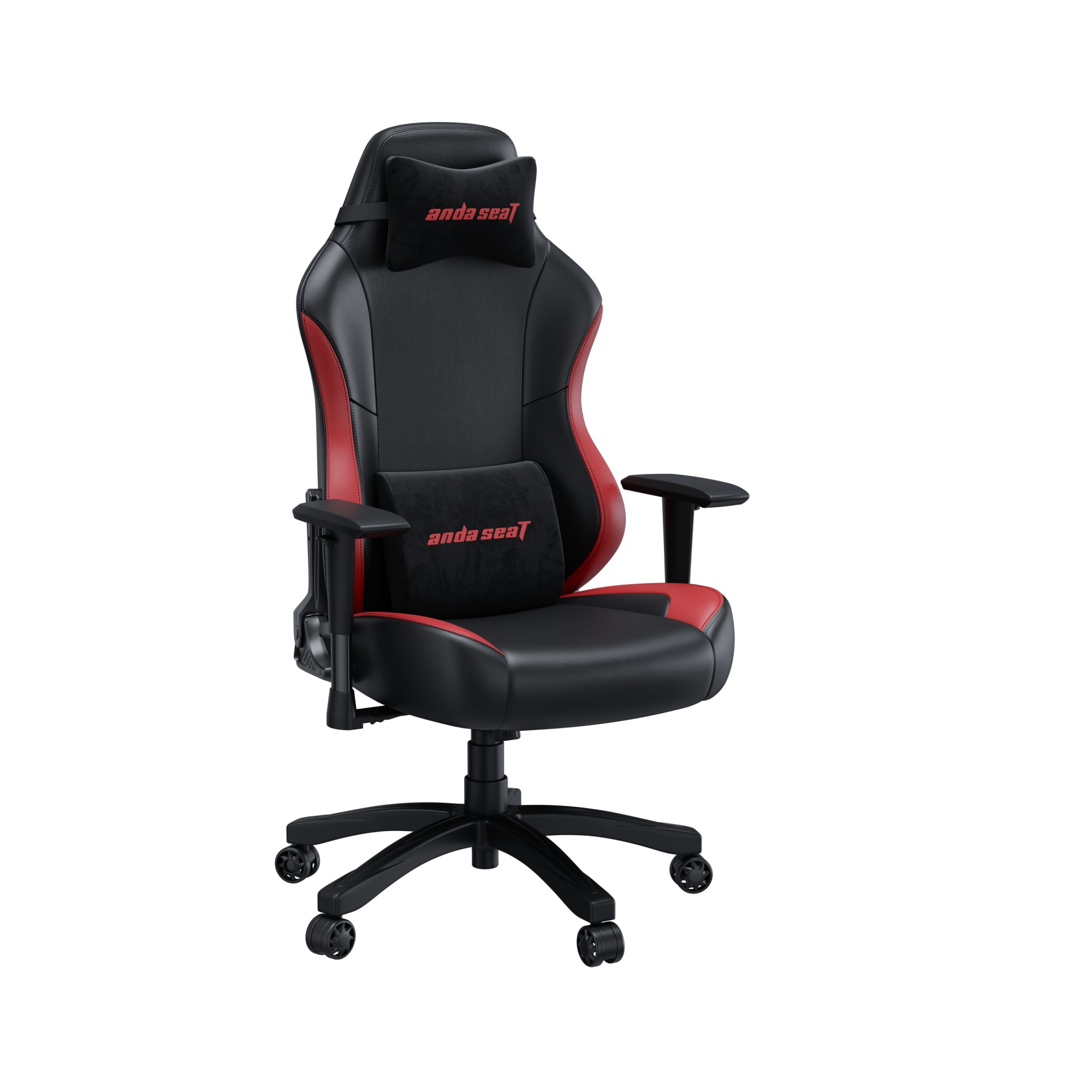 Игровое компьютерное кресло AndaSeat Luna, экокожа, до 100 кг, чёрно-красное (AD18-44-BR-PV) — купить в Казахстане | neom.kz