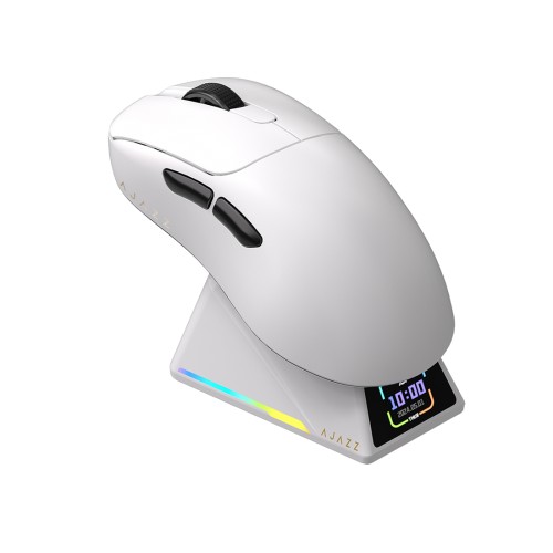 Мышь беспроводная AJAZZ AJ179 APEX, 7 кнопок, 42000 dpi, белая — купить в Казахстане | neom.kz