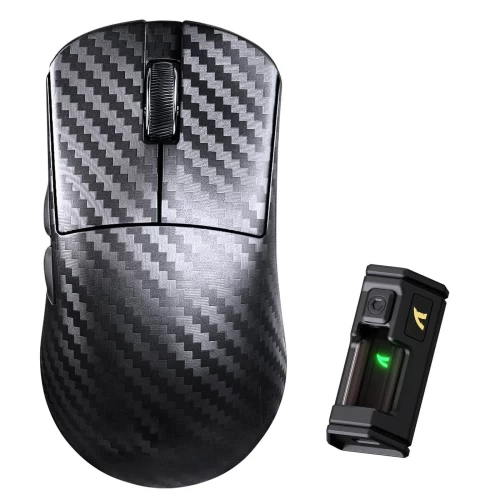 Мышь игровая беспроводная Attack Shark R11Ultra Weave Phantom Shark, 42000 dpi, чёрная — купить в Казахстане | neom.kz