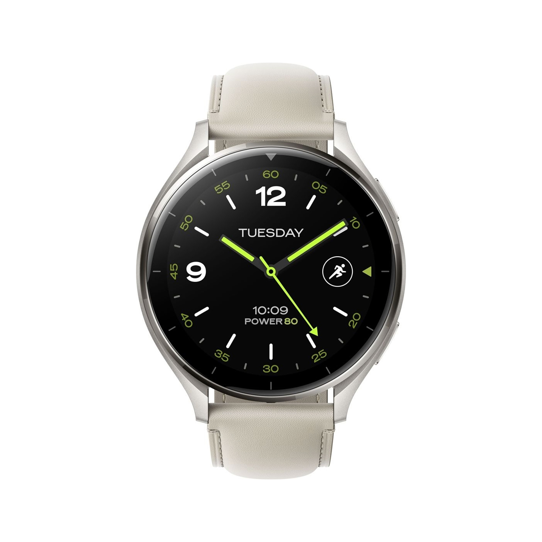 Смарт часы Xiaomi Watch 2 Titan Gray Case With White Leather Strap – купить недорого с доставкой по Алматы и Казахстану фото 2