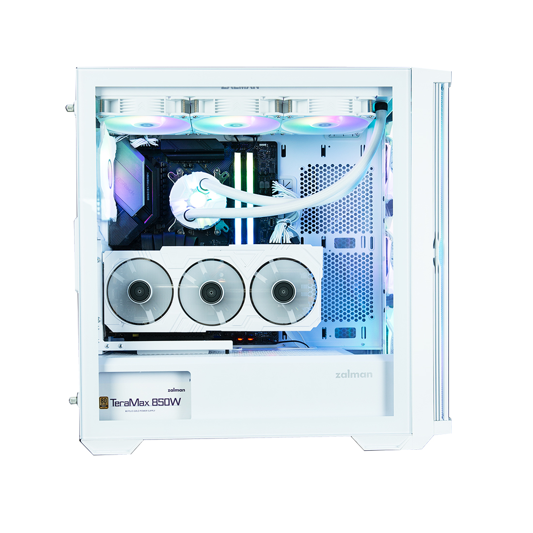 Компьютерный корпус Zalman Z10 DUO White без Б/П фото 2