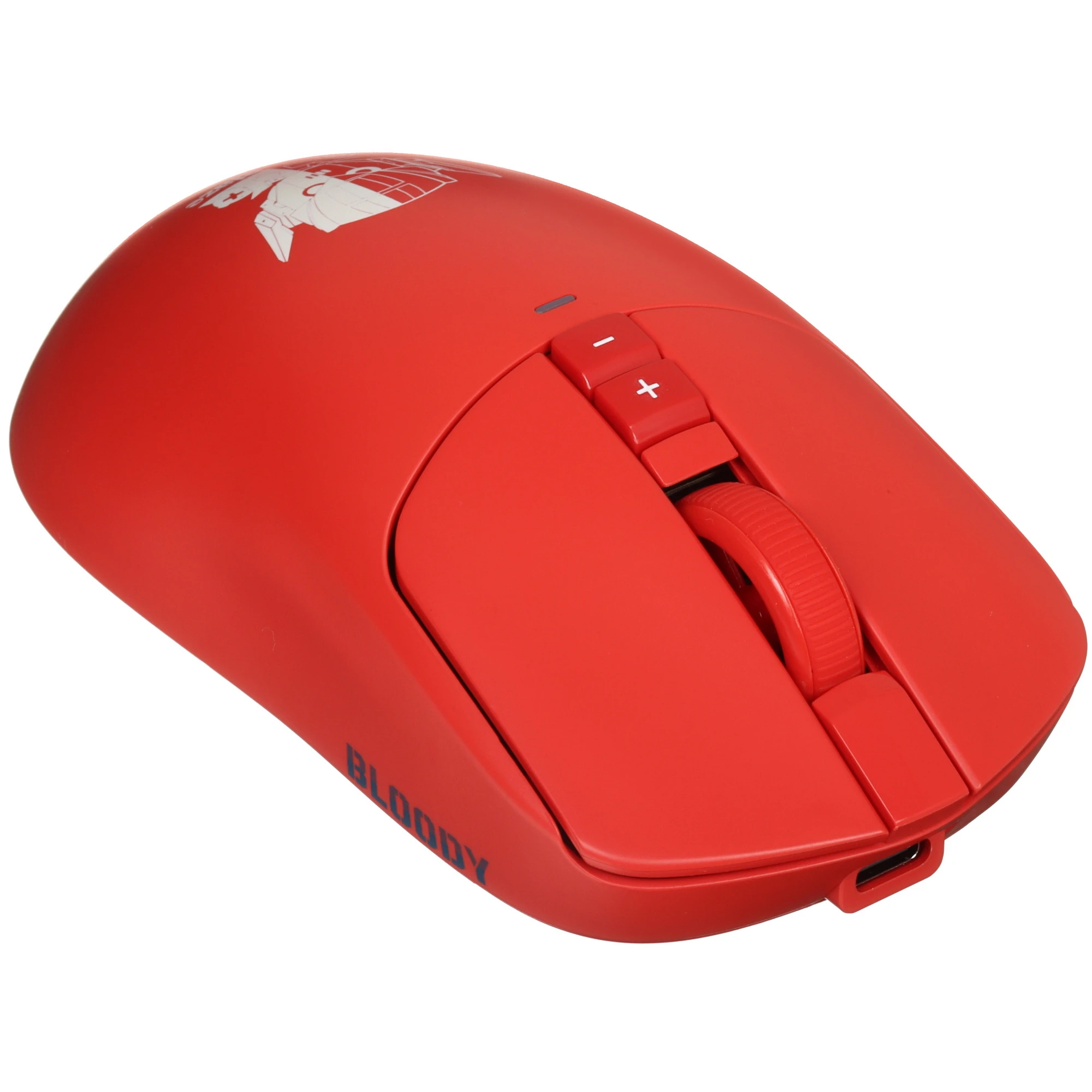 Мышь игровая беспроводная A4Tech Bloody R72 Pro Pyro Blaze, 8 кнопок, 26000 dpi, красная