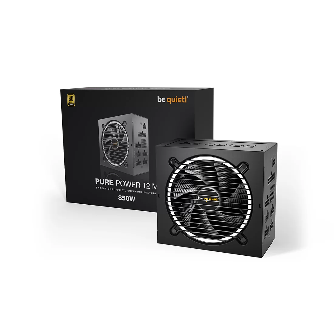 Блок питания Bequiet! Pure Power 12 M 850W BN344 – купить недорого с доставкой по Алматы и Казахстану фото 3