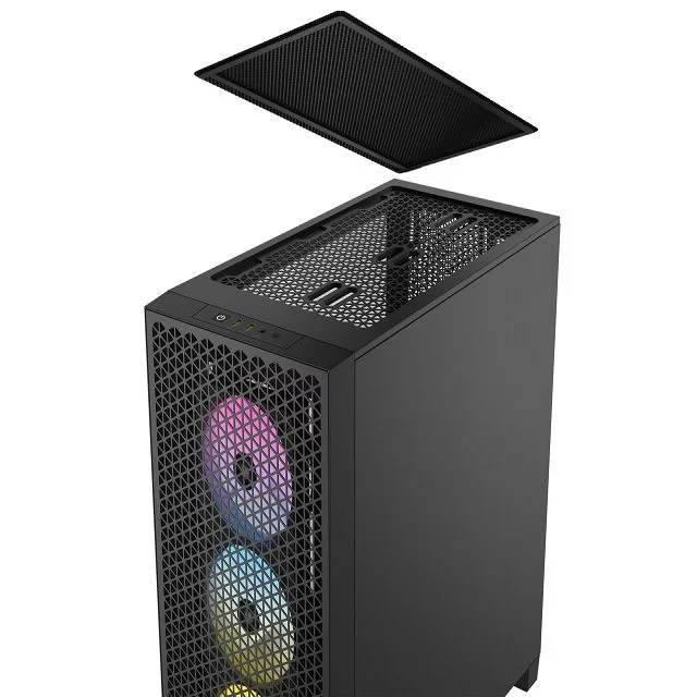 Корпус Corsair 3000D RGB Airflow, Black – купить недорого с доставкой по Алматы и Казахстану