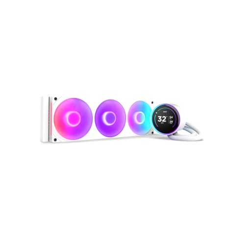 Кулер с водяным охлаждением NZXT Kraken Elite 360 RGB V2 RL-KR36E-W2 White — купить в Казахстане | neom.kz