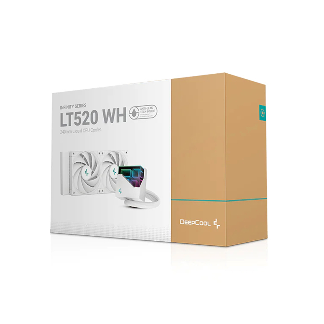 Система водяного охлаждения Deepcool LT520 White 240 мм – купить недорого с доставкой по Алматы и Казахстану фото 3