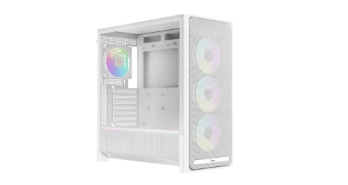 Корпус Ocypus Delta C70 WH ARGB, Midi Tower, белый, без БП
