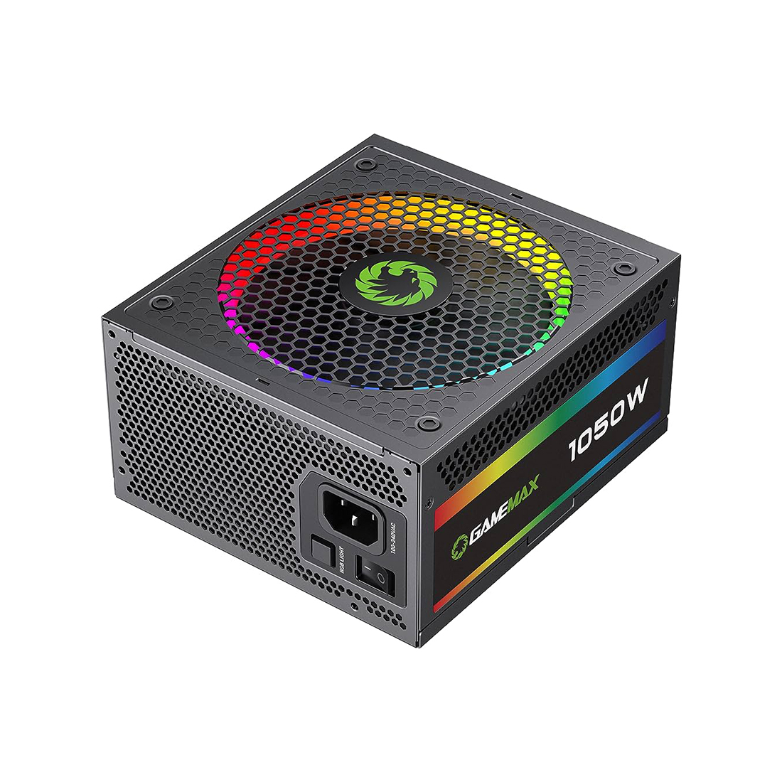 Блок питания Gamemax RGB-1050 PRO 5.1 BK Gold – купить недорого с доставкой по Алматы и Казахстану фото 2