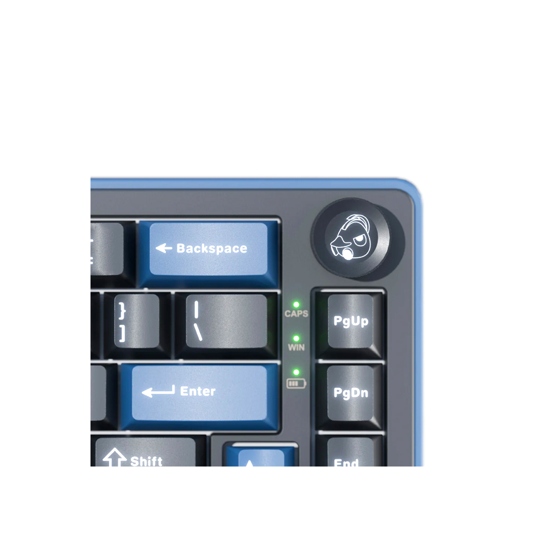 Клавиатура игровая механическая беспроводная Ducky OK-M-98 Wine, красная – купить недорого с доставкой по Алматы и Казахстану