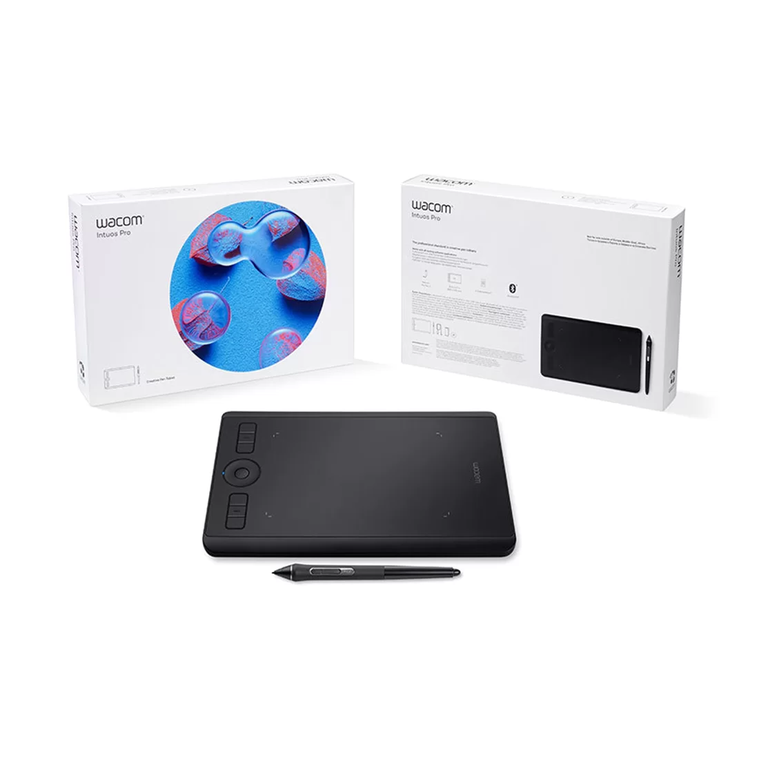 Графический планшет Wacom Intuos Pro Small EN/RU (PTH460K0B) Чёрный – купить недорого с доставкой по Алматы и Казахстану фото 3