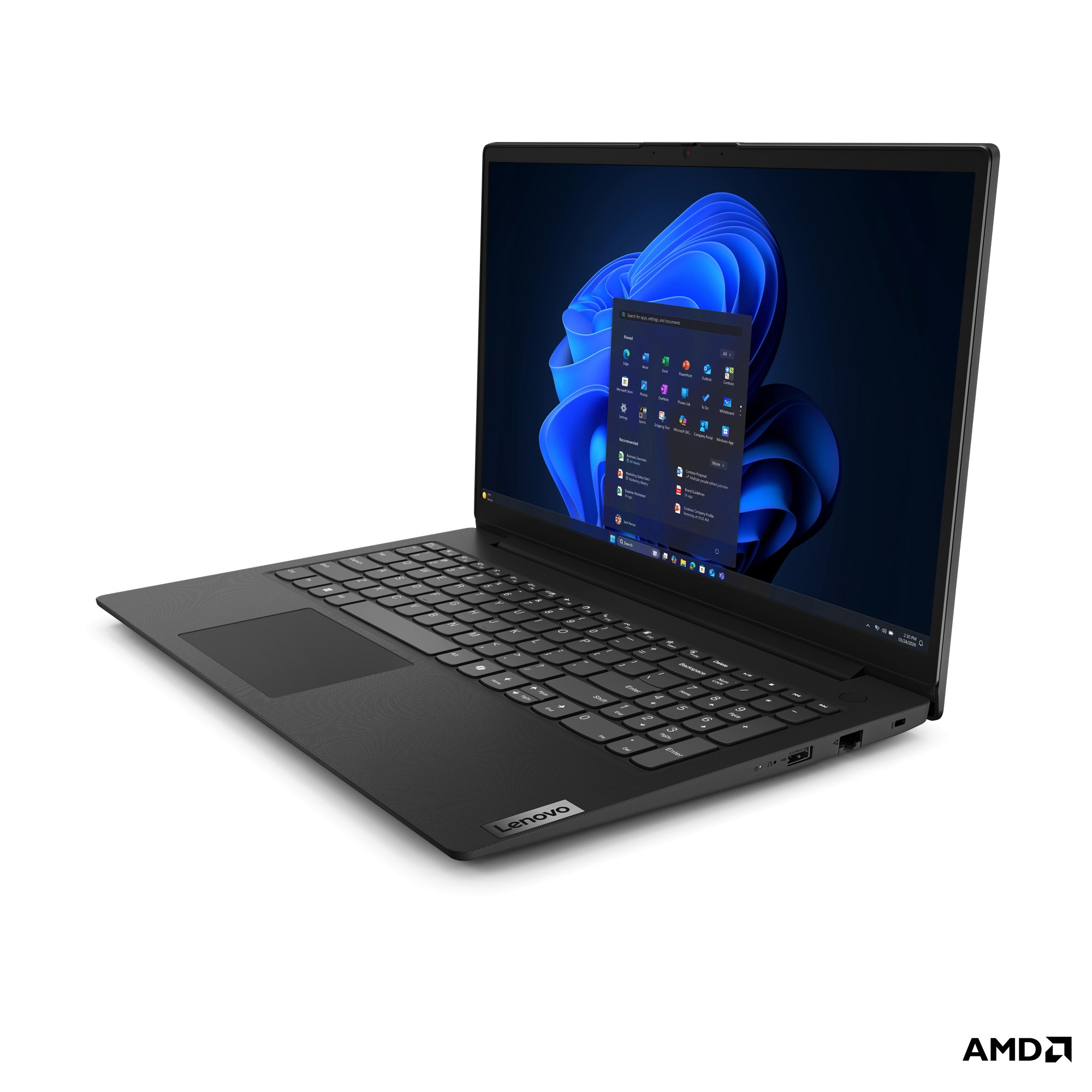 Ноутбук Lenovo V15 G6 AMN 15.6" FHD TN Ryzen 5 40 8GB SSD 512GB Windows 11 Home (83VD003LKJ) – купить недорого с доставкой по Алматы и Казахстану