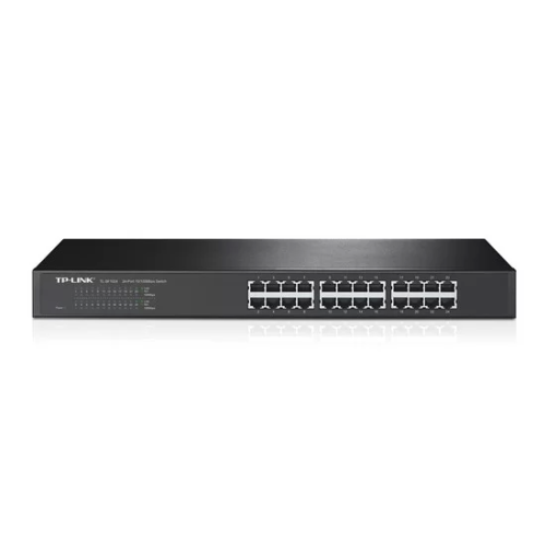 Коммутатор TP-Link TL-SF1024, 24 порта 100 Мбит/с, неуправляемый — купить в Казахстане | neom.kz
