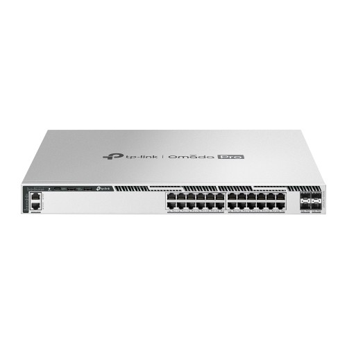 Коммутатор TP-Link S6500-24GP4XF, 24 порта 1 Гбит/с, 4×SFP+, PoE+, управляемый L3 — купить в Казахстане | neom.kz