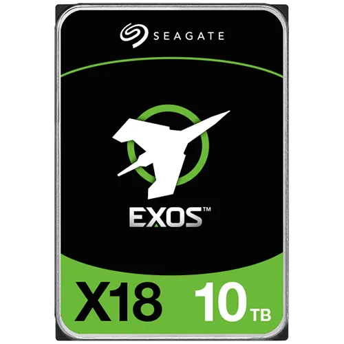 Жёсткий диск HDD 10 Tb SATA 6Gb/s Seagate Exos X18 ST10000NM018G 3.5" 7200rpm 256Mb – купить недорого с доставкой по Алматы и Казахстану