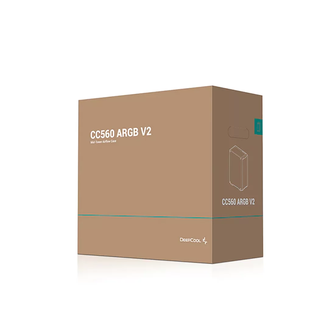 Корпус DeepCool CC560 ARGB V2, Black