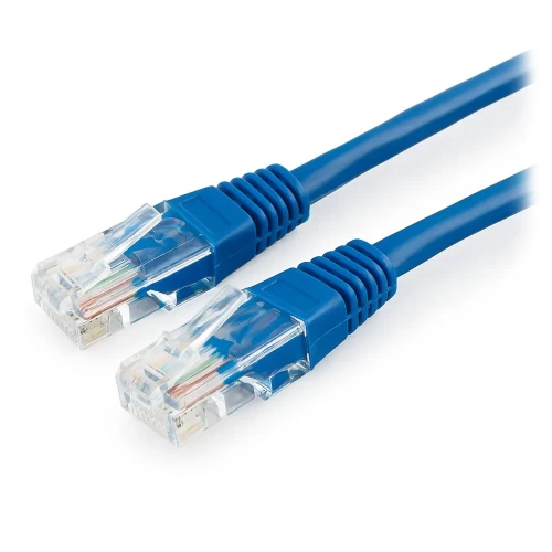 Патч-корд Cablexpert PP10-1.5M/B, U/UTP кат.5e, 1,5 м, синий — купить в Казахстане | neom.kz