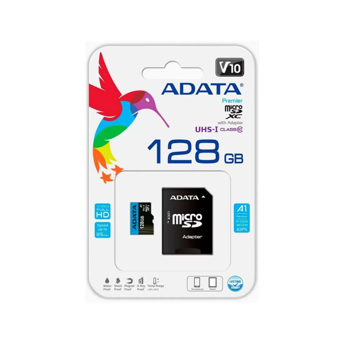 Карта памяти ADATA AUSDX128GUICL10A1-RA1 UHS-I CLASS10 A1 128GB – купить недорого с доставкой по Алматы и Казахстану фото 3