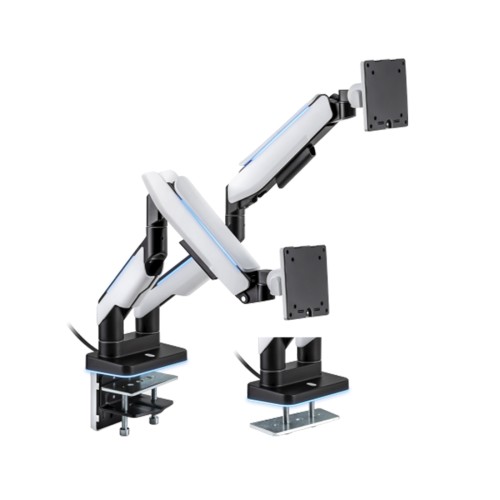 Настольный кронштейн с газлифтом XG MGG-1735D white для 2-х мониторов (17"-35") Белый — купить в Казахстане | neom.kz