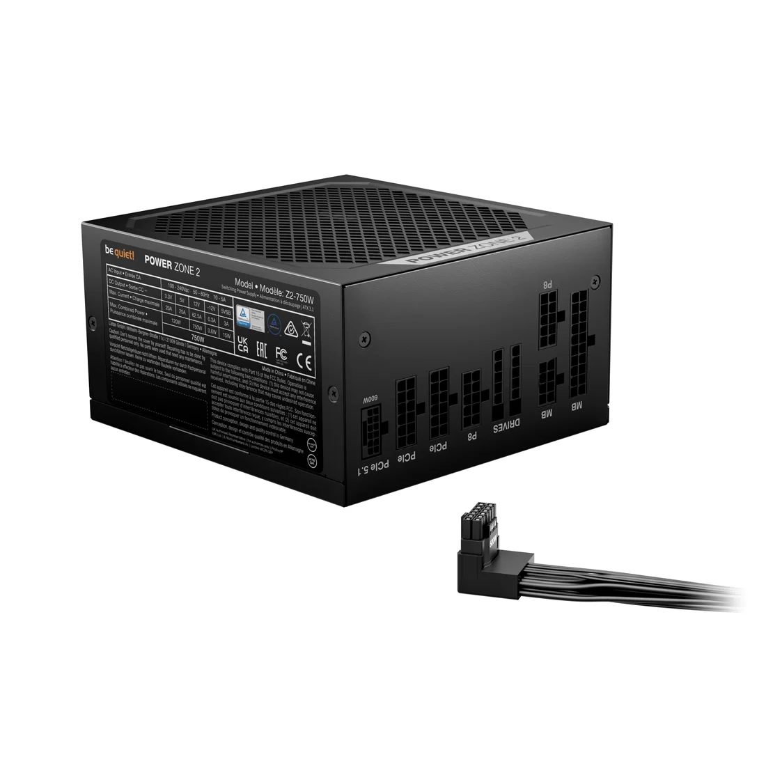 Блок питания Bequiet! POWER ZONE 2 750W BP006EU – купить недорого с доставкой по Алматы и Казахстану фото 2