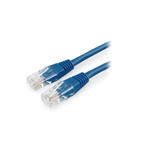 Патч-корд Cablexpert PP12-0.25M/B, U/UTP кат.5e, 0,25 м, синий — купить в Казахстане | neom.kz