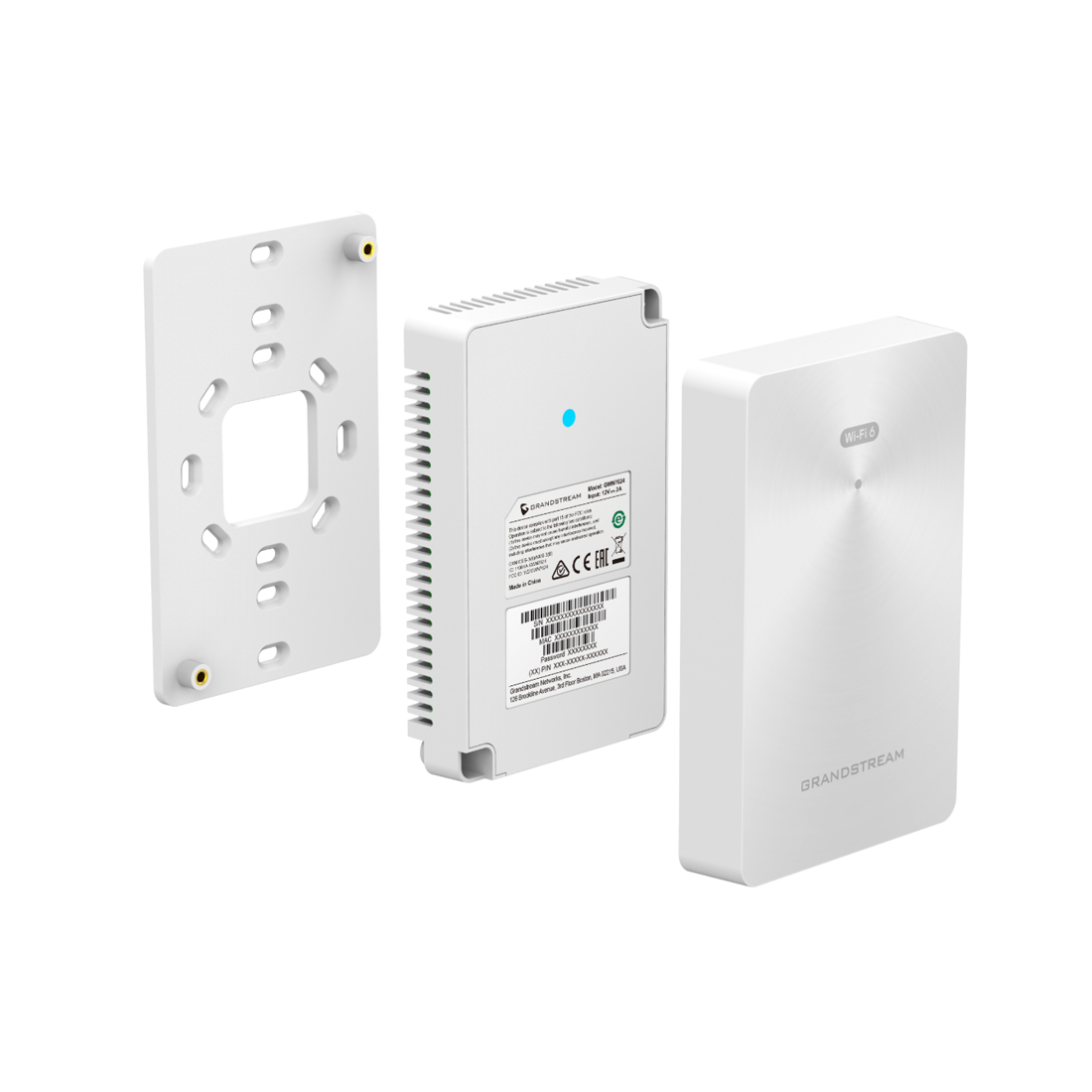Точка доступа Wi-Fi Grandstream GWN7661E, Wi-Fi 6 AX3000, 2.4/5 ГГц, PoE+, настенная – купить недорого с доставкой по Алматы и Казахстану